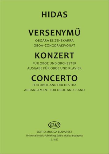 KONZERT FUR OBOE UND ORCHESTER HAUTBOIS