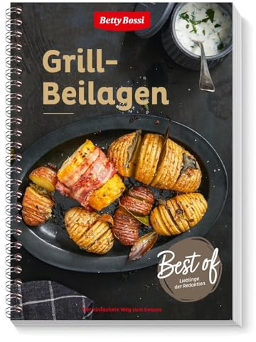 Betty Bossi Grill-Beilagen Kochbuch Grillen Barbecue Buch 55 geniale Rezepte Wenig Aufwand auf den Tisch Schnell und einfach zubereitet Sattmacher-Salate Beilagen vom Grill