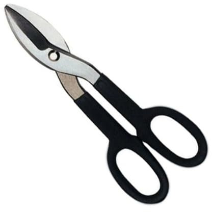 TrAdE Shop Traesio Forbice CESOIA TRONCATRICE per Taglio Dritto LAMIERA Ferro 12'' LATTONIERE Tipo Americano