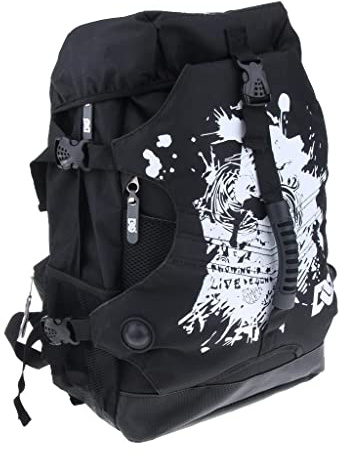 SM SunniMix Inline and Ice, Roller s Premium Skating Backpack for Storage Skates Shoes Boots Sports Gear, A
