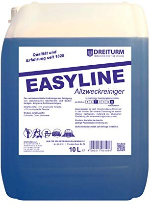 Dreiturm Easyline Allzweckreiniger 10 L Kraftreiniger Salmiakreiniger Fettreiniger