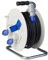 POLY POOL | PP0715 Avvolgicavo Elettrico 230 400V Prolunga Elettrica 30 metri, Bobina Avvolgicavo, Spina Industriale CEE 16 A Avvolgibile 3 Prese 1 Pluristandard e 2 CEE con Disgiuntore