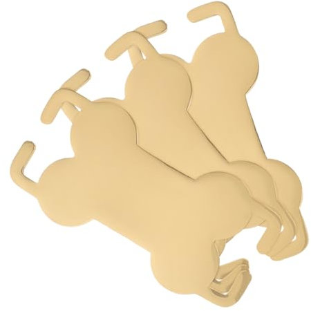 CORHAD Hundemarken in Form Von Hundemarken Aus Stabilem Edelstahl Zum Gravieren