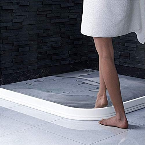 ALITAIYI Bad Wasserbarriere Silikonstreifen Duschwanddichtung, Flexibler Silikon-duschkabinen dichtungen, Bad Wassersperre Für Nass- Und Trockentrennung（Weiß，100cm）