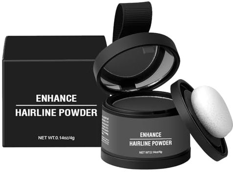 Polvere 'attaccatura per capelli | Tintura radice di capelli istantanei | Toppers Shadow Hair | ROOT TOUP UP Colore dei capelli adatto per diradamento della copertura dei capelli, soluzioni rapide