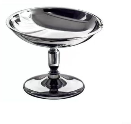 1 x Edelstahl-Eisbecher – Dessert-Metallkelche Mini-Eisschale für Salat, Obstpudding – Party-Dekorationen (C)