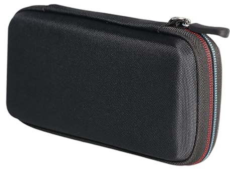 SZLIFE Étui de Transport Rigide Pochette à Glissière Mallette pour Matériel Boîtier de Rangement Sacoche avec Poche Filet Adapté pour Outils de Précision et, 199x95x36mm