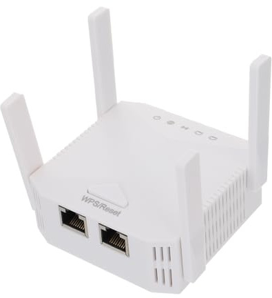 UTHCLO Repetidor WiFi con Antenas Externas Mbps de Señal para Hogar de Cobertura Estable y Resistente