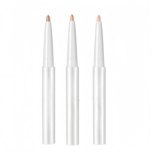 3 Pièces 3 Couleurs Crayon Correcteur Fin pour sous les paupières, waterproof, soyeux-longue tenue résistant aux traces, Stick Highlighter Sous les Yeux adapté aux débutants