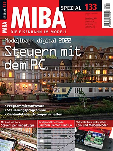 Modellbahn digital 2022: Steuern mit dem PC: MIBA Spezial 133