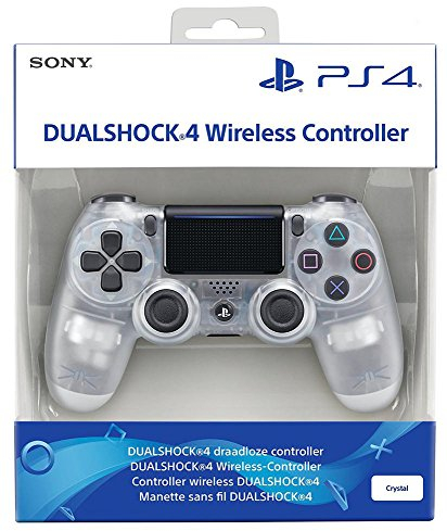 Playstation, Manette Dual Shock 4 V2 pour PS4 - Crystal