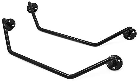 Sourcingmap 2 pcs 30,5 cm en métal de Voiture Audio Enceinte Caisson de Basses Grill Poêle Housse de Protection Noir