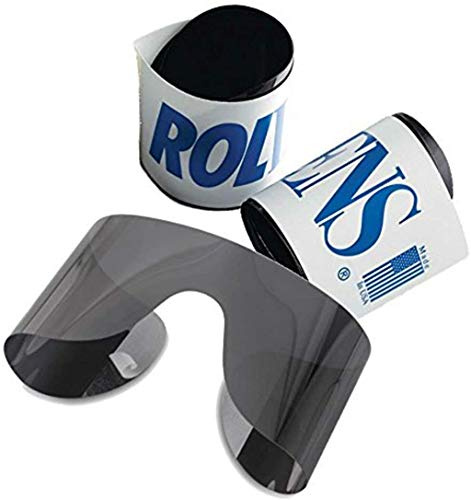 Precision Vision Rollens Roll Up Post-Mydriatic Wrap Around Disposable Glasses | 100% UV | Bags of 100 | One-size Fits All