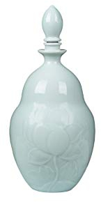 Jingdezhen Ceramic Wine Pot Household Wine Bottle Retro Chinese Court Antique Wine Jug - A10