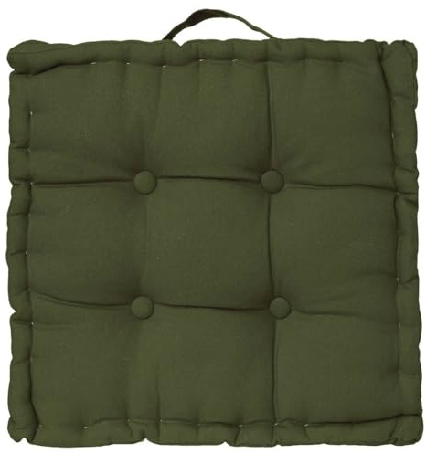 ATMOSPHERA CREATEUR D'INTERIEUR - Cuscino da Terra Verde Cachi 40x40cm