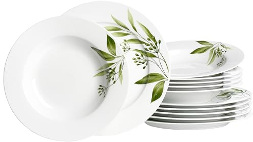 Ritzenhoff & Breker Servizio da tavola Evora, 12 pezzi, in porcellana, bianco