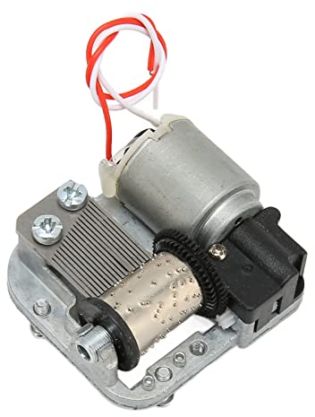 Movimiento de Caja Musical con Batería, Melodía, Movimiento de Caja Musical Eléctrica Terapéutica