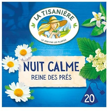 LA TISANIERE - La Tisaniere Infusion Nuit Calme Sachets 30G - Lot De 3 - Vendu Par Lot