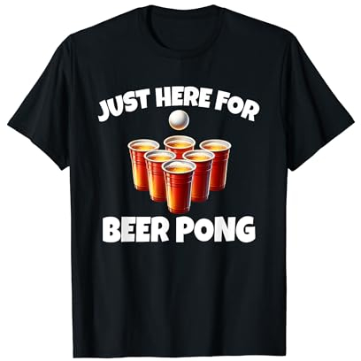 Bierpong-Trinken, College-Party, Beerpong T-Shirt