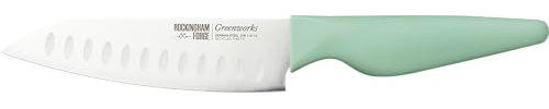 Rockingham Forge Cuchillo Santoku Greenworks 14 cm, verde