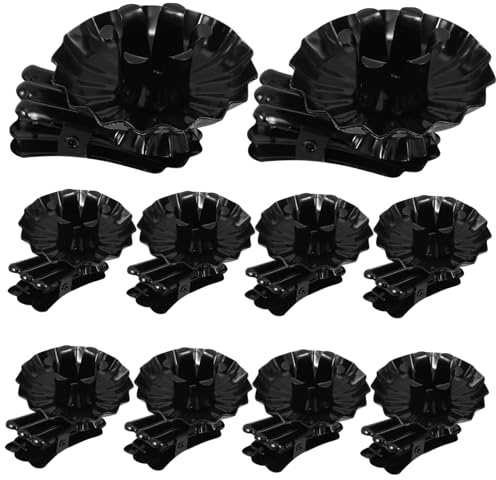 HOMOCONO 10 Stück Metall Kerzenhalterclips Weihnachtsbaum Kerzenständer Clip Mit Flachem Boden Stabile Kerzenhalter Für Weihnachtsdekoration Party Zuhause