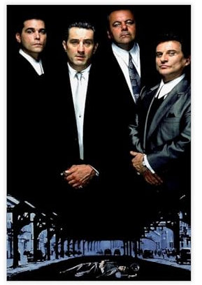 SFQQE Goodfellas Poster auf Leinwand, Schlafzimmer, Dekoration, Landschaft, Büro, Raumdekoration, Geschenk, 60 x 90 cm