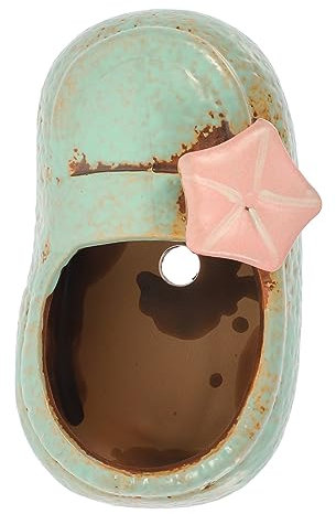 Toyvian 1pezzi Per Forma Stivale in Per Piante Forma Adatto Per Scaffali Case Uffici Soggiorni Balconi Terrazze e