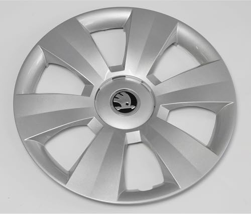 Skoda 6V0601147CZ31 Radkappe (1 Stück) Radzierblende Dentro Radblende *** nur für Original Skoda Stahlfelge 15 Zoll ***