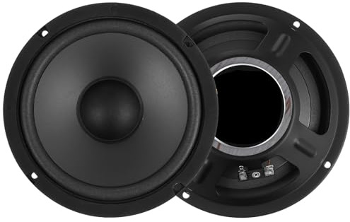 OSALADI Altoparlanti Auto per Impianto Stereo Veicolare Facili da Installare con Audio Potente e Chiaro per Autoradio e Casse Amplificate