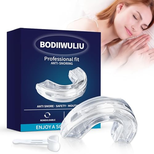 La Férula para Roncar,Férula Dental para Ronca,Guardia Bucal de Ronquidos,Dispositivos Anti Ronquidos,Reutilizable Mouth Guard,Modelo Universal Unisex,Mejorar la Calidad del Sueño