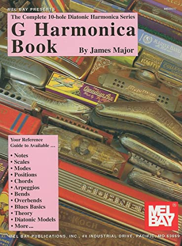 Complete 10-Hole Diatonic Harmonica Series: G Harmonica Book