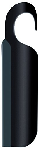 Spirella Skate Rasqueta Limpiacristales, ABS/TPE, Negro, 7,3x29 cm