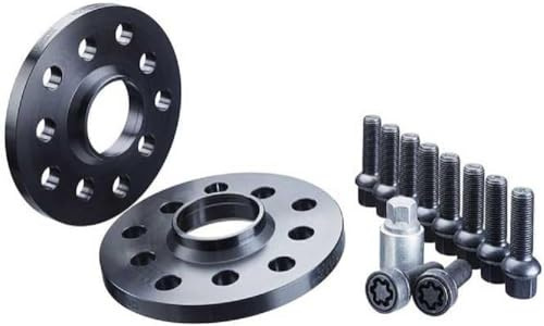H&R 15mm Spurverbreiterung Spurplatte 5-Loch 112mm LK Kompatibel mit VW Golf 7 Schrägheck 5G1, BQ1, BE1, BE2 Golf 7 Variant BA5, BV5 T-Roc A11 Touran 5T1 TIGUAN AD1 | Passend für: Seat Tarraco, Skoda KodiaQ, VW Arteon, Arteon Shot Brake, Golf VII, Golf VII Variant