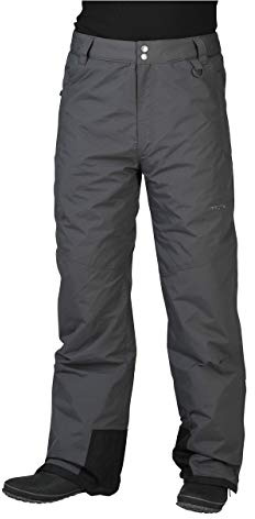 Arctix bergsisolerade skidbyxor för män, träkol, medium (32–34 W x 30 L)