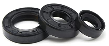 Gummiabdeckung Doppellippe,Wellendichtring, 5 Stück Rahmenöldichtung ID 4 mm – 9 mm D 12–34 mm Dicke 4–10 mm Dichtungsringe, 6 x 16 x 6 mm (Größe: 6 x 30 x 7 mm) (Color : As Shown, Size : 7x20x7mm)