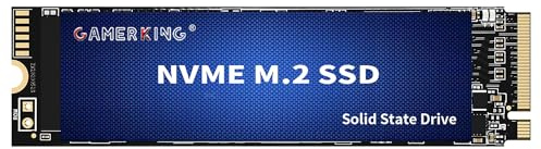 GAMERKING SSD M.2 NVME da 256 GB 2280 PCIe Gen 3 x4, unità a stato solido interna fino a 2200 MB/s 3D NAND Flash M Key disco archiviazione di aggiornamento per desktop, laptop