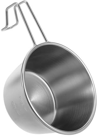 Gogogmee Stainless Steel Soup Bowls Camping Bowl for Outdoor Picnic Hiking Travel