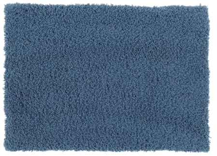 CB Home & Style Badematte Badteppich Badvorleger flauschig Duschmatte Duschteppich Antirutschmatte Badewannenmatte (Blau, 70x120cm)