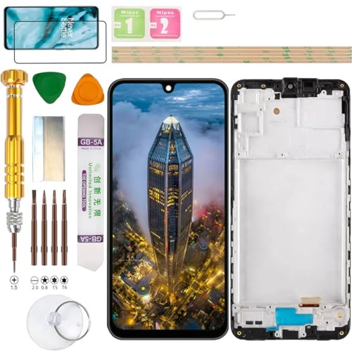 Gadget Troops Conjunto de pantalla LCD para Samsung Galaxy A16 (versión 5G) SM-A166B/DS, A166B, A166E, A166E/DS Kit de repuesto de pantalla