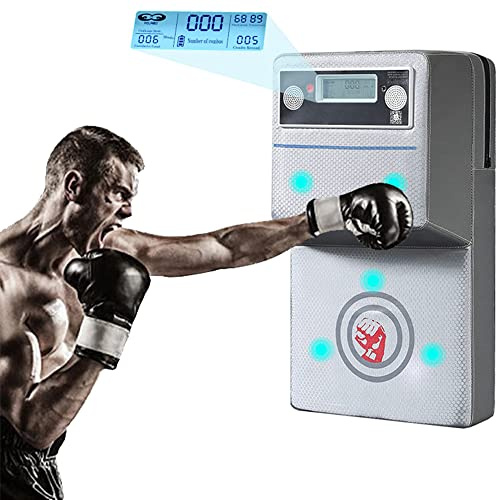 Boxmaschine zur Wandmontage – Schlagtrainingsziel mit Krafttester, ideal für Erwachsene und Jugendliche Fitness