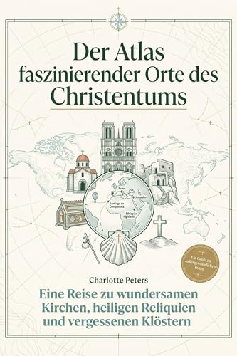 Der Atlas faszinierender Orte des Christentums: Eine Reise zu wundersamen Kirchen, heiligen Reliquien und vergessenen Klöstern. Ein spiritueller ... Das perfekte Geschenk für Kulturinteressierte