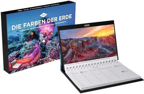 Die Farben der Erde Tischkalender