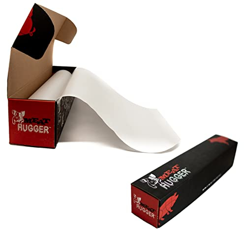 White Butcher Paper Roll (17.25 Inch by 175 Feet) Leakproof Food Grade for Packing and Wrapping Meat - Unwaxed & Uncoated Butcher Paper for Sublimation and Crafts - Made in USA