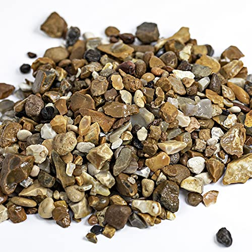Jamieson Brothers 10mm Golden Decorative Garden Gravel 25kg Bag – Gravel for Garden, Aggregates for Landscaping | Decorative Garden Stones, Garden Stones