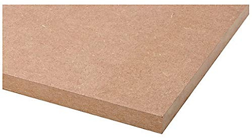 18mm Thick MDF Board Medium Density Fibreboard 610x610mm (2x2 ft)