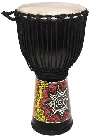 A-Star 12 Inch Painted Djembe