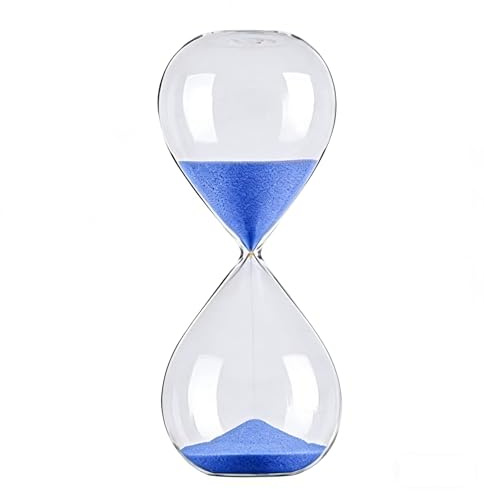 Sanduhr 30 Minuten Sanduhr-Timer Zeitmanagement-Tool Kreative Persönlichkeit Glas-Sanduhr-Ornamente, blau | Zeitmanagement-Tool, Kreative Persönlichkeit, Ornamente