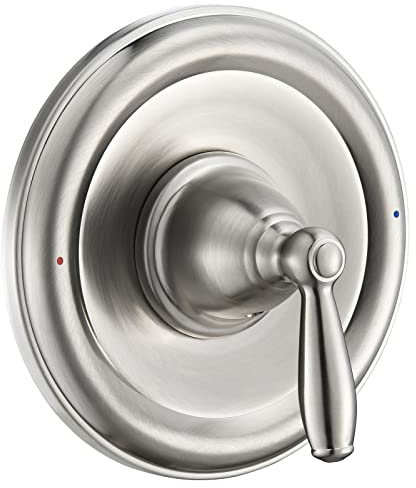 Pressure Balancing Tub and Shower Trim Kit, Compatible with Moen Posi-Temp Valve, Brushed Nickel
