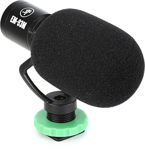 Mackie EM-93M Ultra Compact Microphone for Smartphones and DSLR Cameras