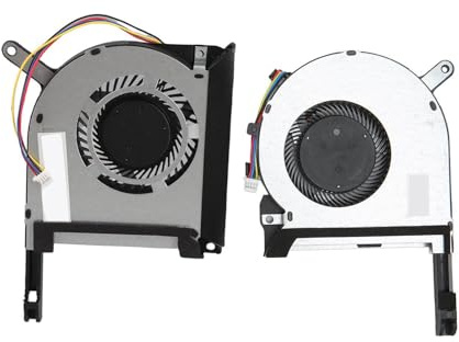 Ventilador de Refrigeración GPU de CPU de Repuesto para TUF Gaming FX505DU, FX505DY, FX505GT, FX505DD Ventilador de Repuesto para Computadora Portátil Ventiladores de (Ventilador de CPU y GPU)